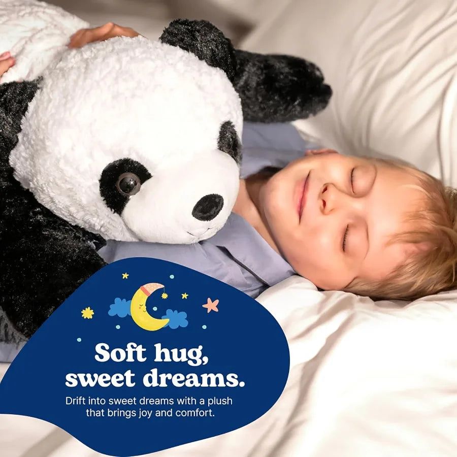 Extra Large Stuffed Teddy Bear Hugging Toy Giant Sleeping Plush Body Pillow for Bedroom Bed Big Brown Fluffy and Soft for Boys