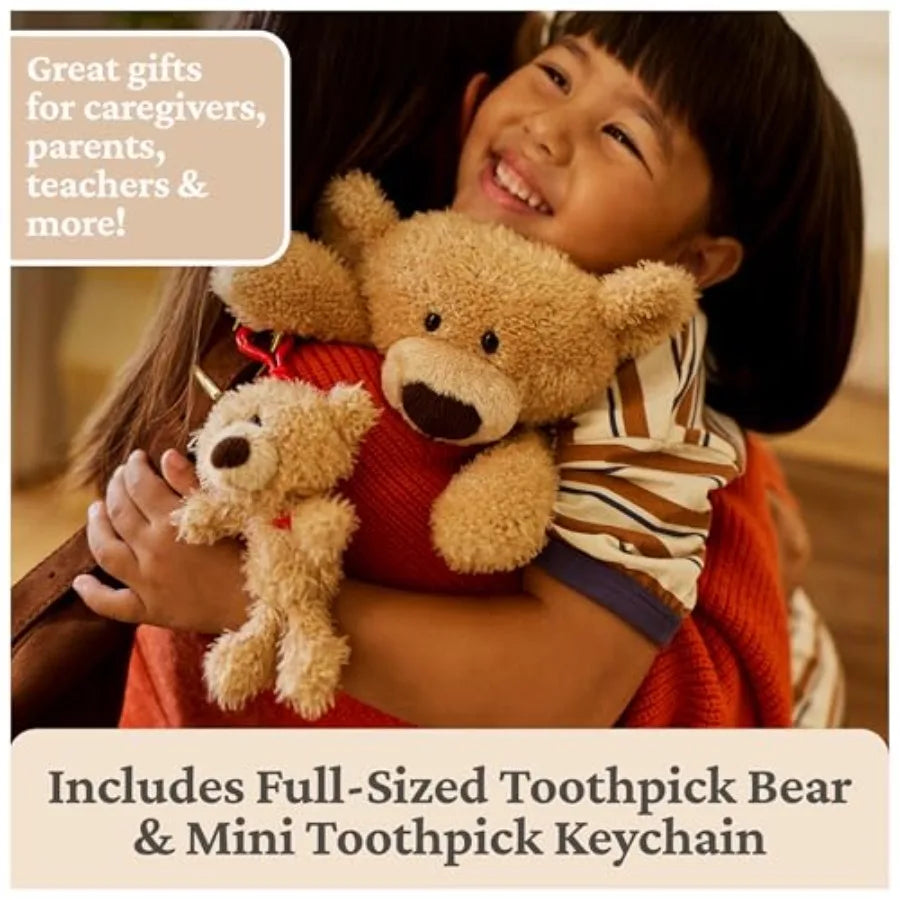 GUND Near or Far Bears Premium Large Small Teddy Bears with Voice Recording Cbility Stuffed Animals for Ages 1 and Up Brown 16