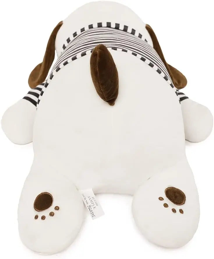 MorisMos 27.5” Large Stuffed Dog Plush Soft Hugging Pillow Cute Animal Body Pillow for Adults Kids Boys Girls