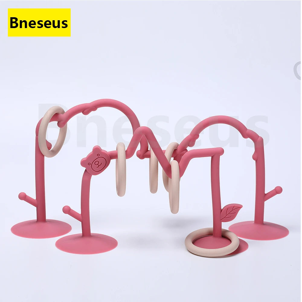 Silicone Toy High Chair Bead Stringing Educational Montessori Concept Stress Relief Children's Gift