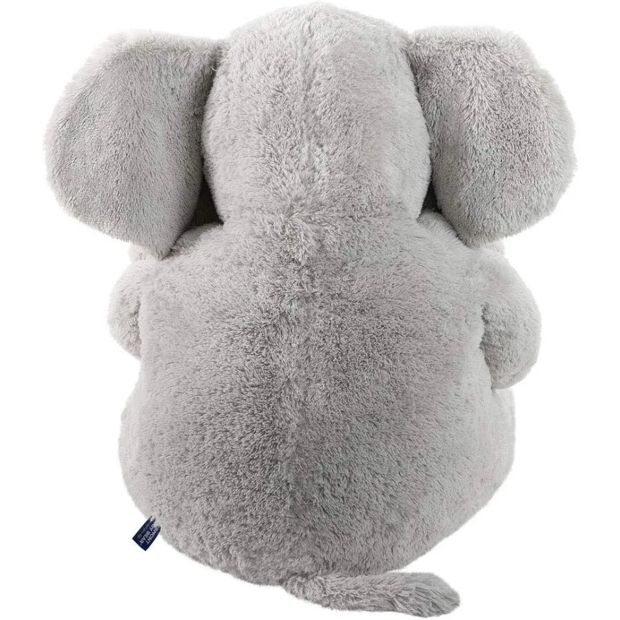 Vermont Teddy Bear Giant Elephant Stuffed Animal 4 Foot Big Stuffed Elephant Plush from Giant Cuddle Collection Collectible Plu