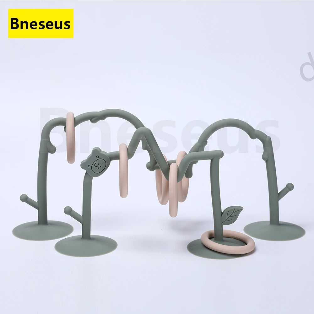 Silicone Toy High Chair Bead Stringing Educational Montessori Concept Stress Relief Children's Gift