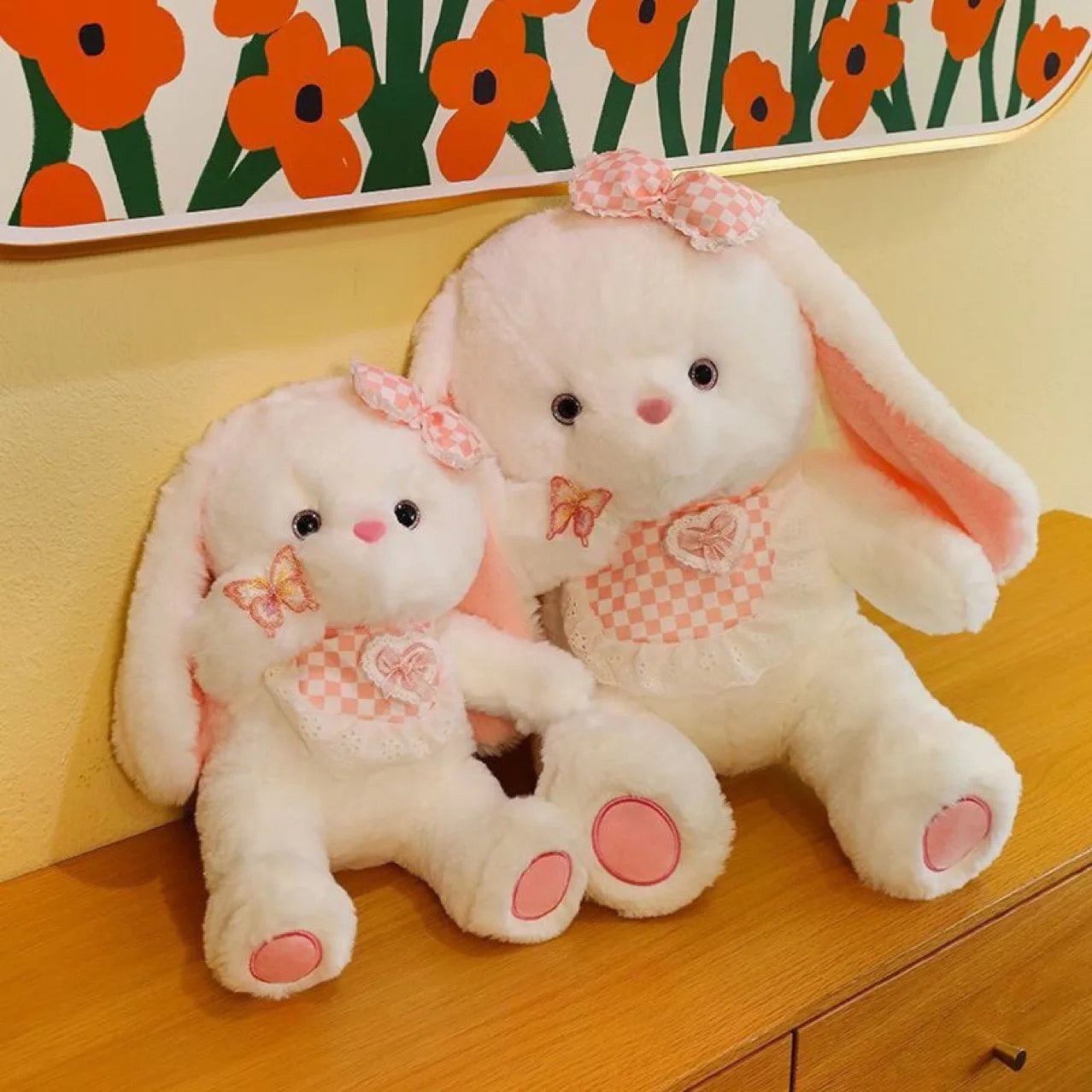 New baby series plush toys for children doll Cute rabbit Bear sofa living room decoration Christmas gift