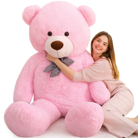 MaoGoLan Giant Teddy Bear 6 Feet Tall, Pink Human Size Big Teddy Bear Stuffed Animal for Boyfriend,Girlfriend,Wife on Valentines