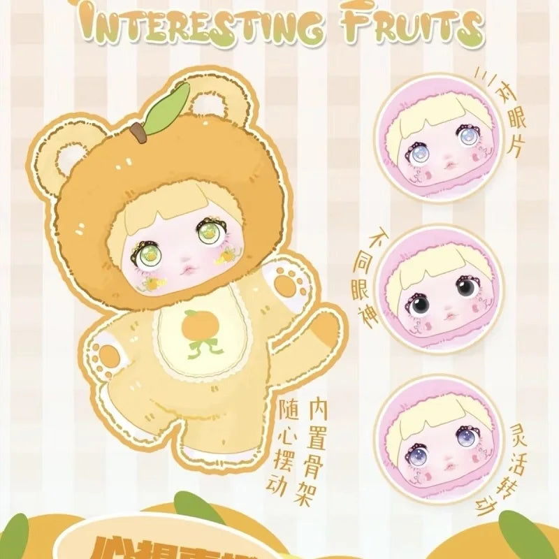 Genuine Nommi Interesting Fruits Series Nommi Blind Box Vinyl Doll Nommi Blind Bag Trendy Doll Girl Toys
