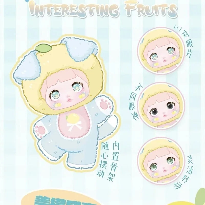 Genuine Nommi Interesting Fruits Series Nommi Blind Box Vinyl Doll Nommi Blind Bag Trendy Doll Girl Toys
