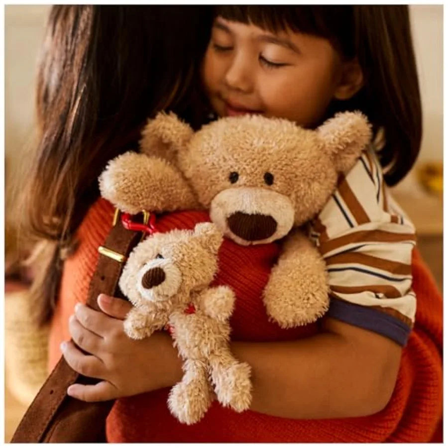 GUND Near or Far Bears Premium Large Small Teddy Bears with Voice Recording Cbility Stuffed Animals for Ages 1 and Up Brown 16