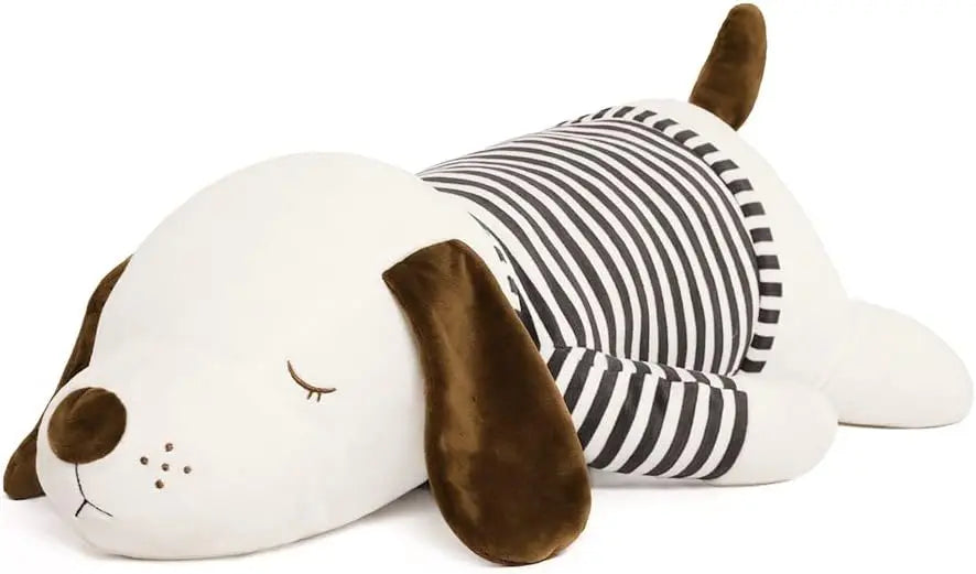 MorisMos 27.5” Large Stuffed Dog Plush Soft Hugging Pillow Cute Animal Body Pillow for Adults Kids Boys Girls