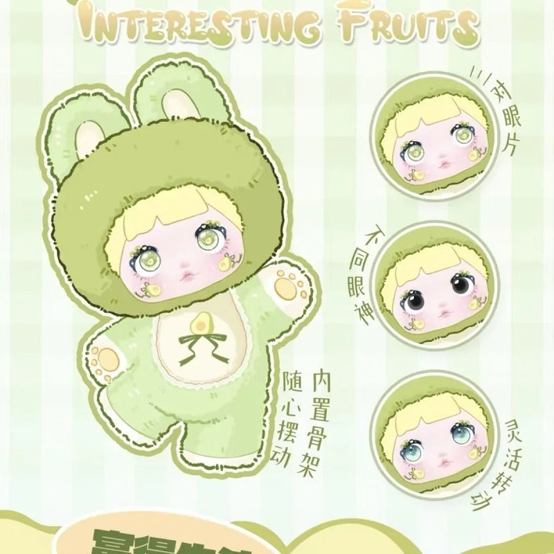 Genuine Nommi Interesting Fruits Series Nommi Blind Box Vinyl Doll Nommi Blind Bag Trendy Doll Girl Toys
