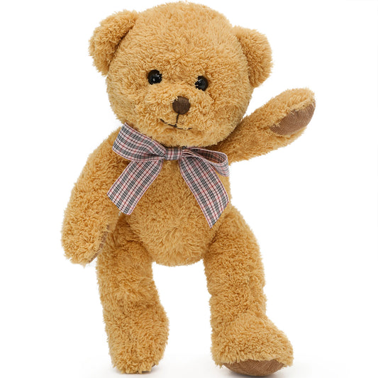 MaoGoLan 13 inch  Animals Bulk, Animals Plush Toy Set with Teddy Bear, Dog, Cat, Panda, Monkey & Bunnies for Kids, Baby Shower
