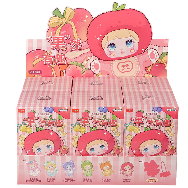 Genuine Nommi Interesting Fruits Series Nommi Blind Box Vinyl Doll Nommi Blind Bag Trendy Doll Girl Toys