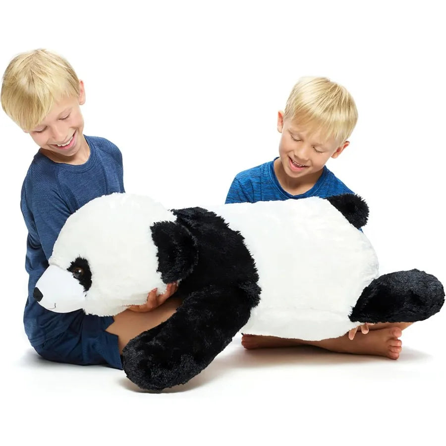 Extra Large Stuffed Teddy Bear Hugging Toy Giant Sleeping Plush Body Pillow for Bedroom Bed Big Brown Fluffy and Soft for Boys