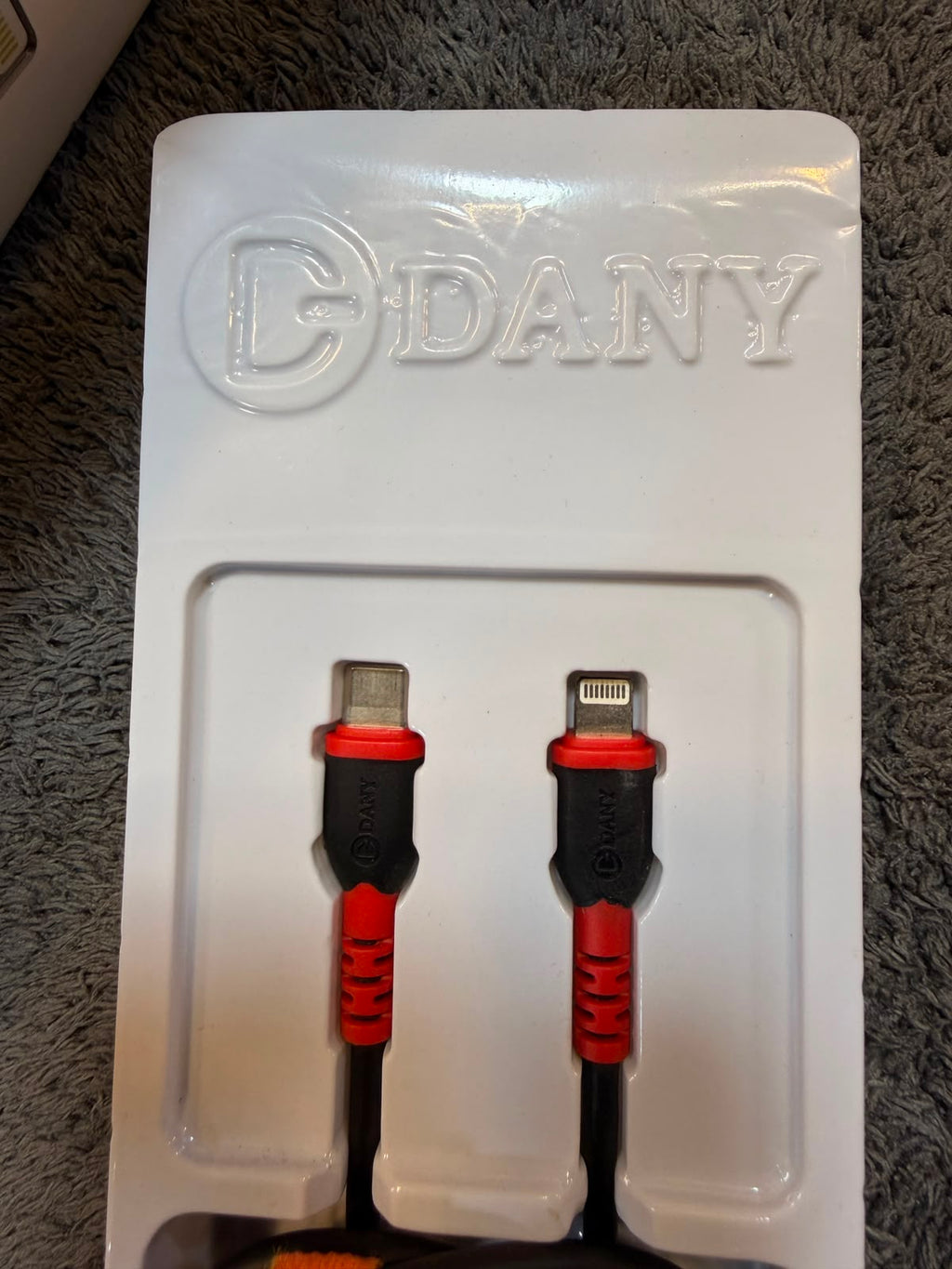 DANY USB-C to Lightning Cable 1M – 28W Fast Charging & Data Transfer