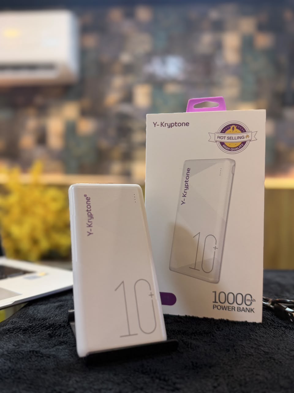Y-Kryptone GT-11 10000mAh Power Bank – 22.5W Fast Charging